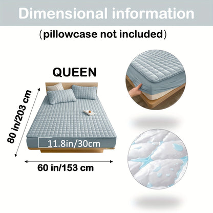 Waterdichte Gewatteerde Matrasbescherming Tegen Morsen, Vlekken en Vocht