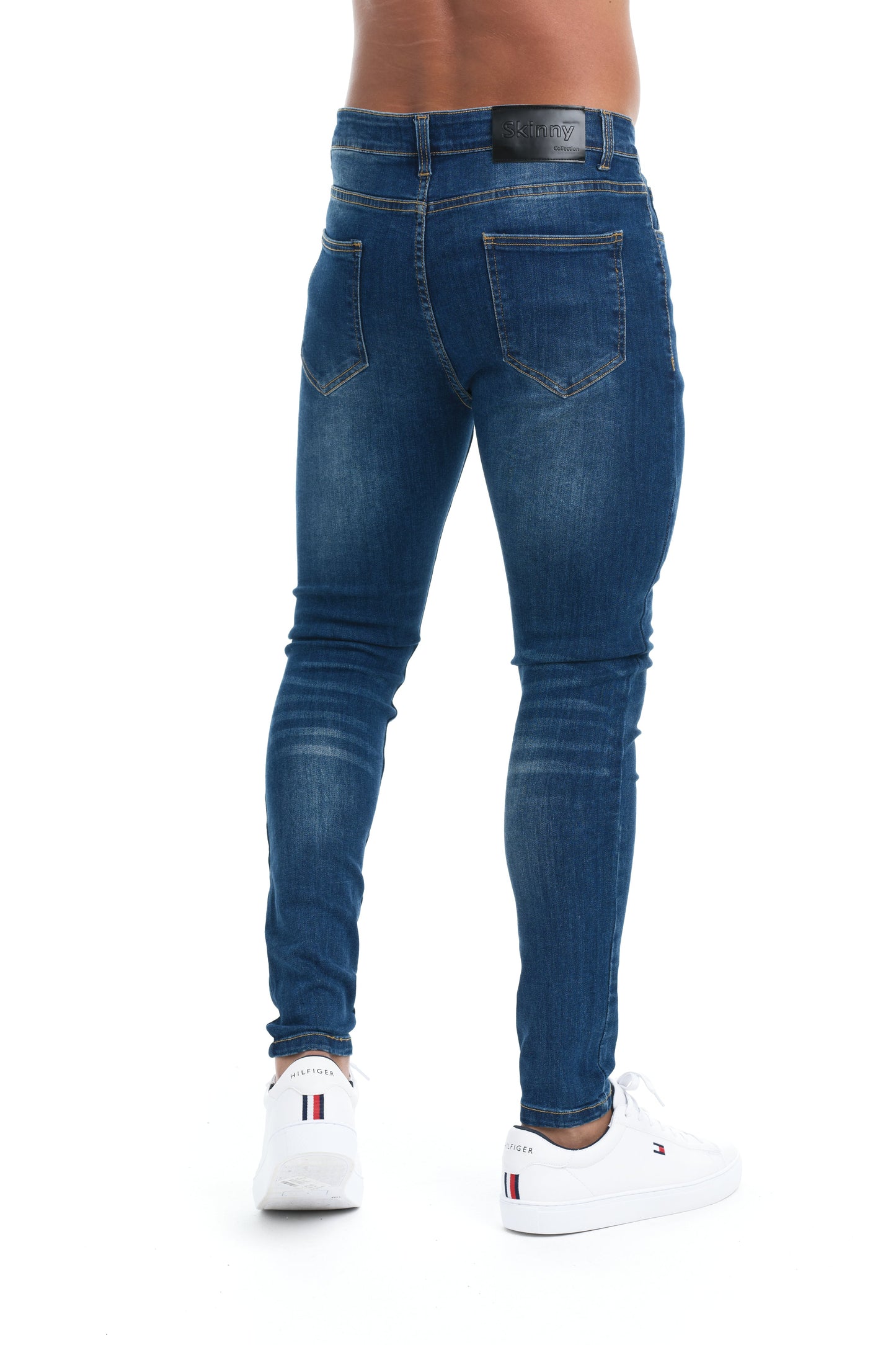 Webster - Klassieke skinny jeans met vervaagde wassing