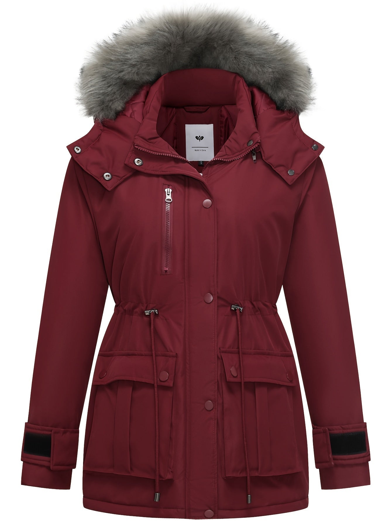 WinterBescherming - Robuuste capuchonparka voor dames