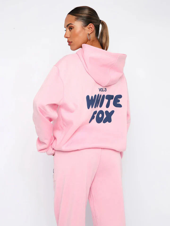 White Fox - Stijlvolle LoungeSet Jogging Huispak dames