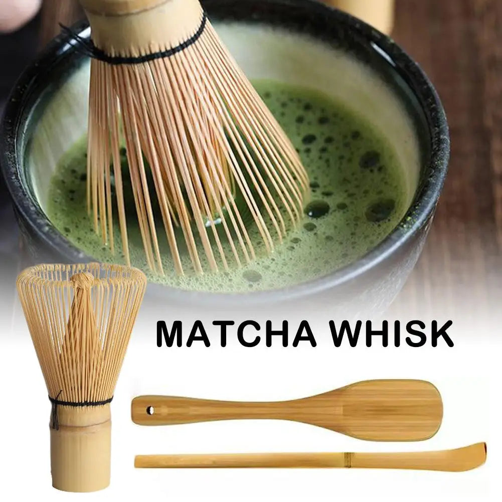 Authentieke bamboe matcha garde whisk klopper set