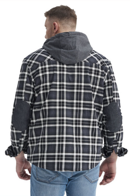 Mason Lewis | Hooded Logger Flanellen Outdoor Jacket