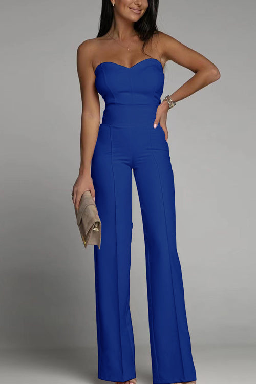 Lyra - Elegante Hoog-Waisted Jumpsuit