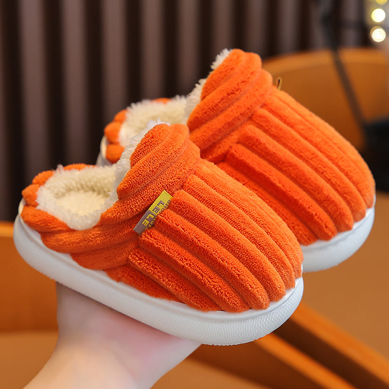 Zachte pluche knusse huisslippers voor jongens en meisjes - Justine