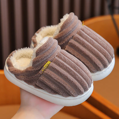 Zachte pluche knusse huisslippers voor jongens en meisjes - Justine