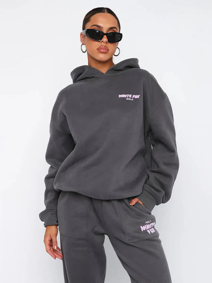 Ezrah | Dames trainingspak jogging hoodie set