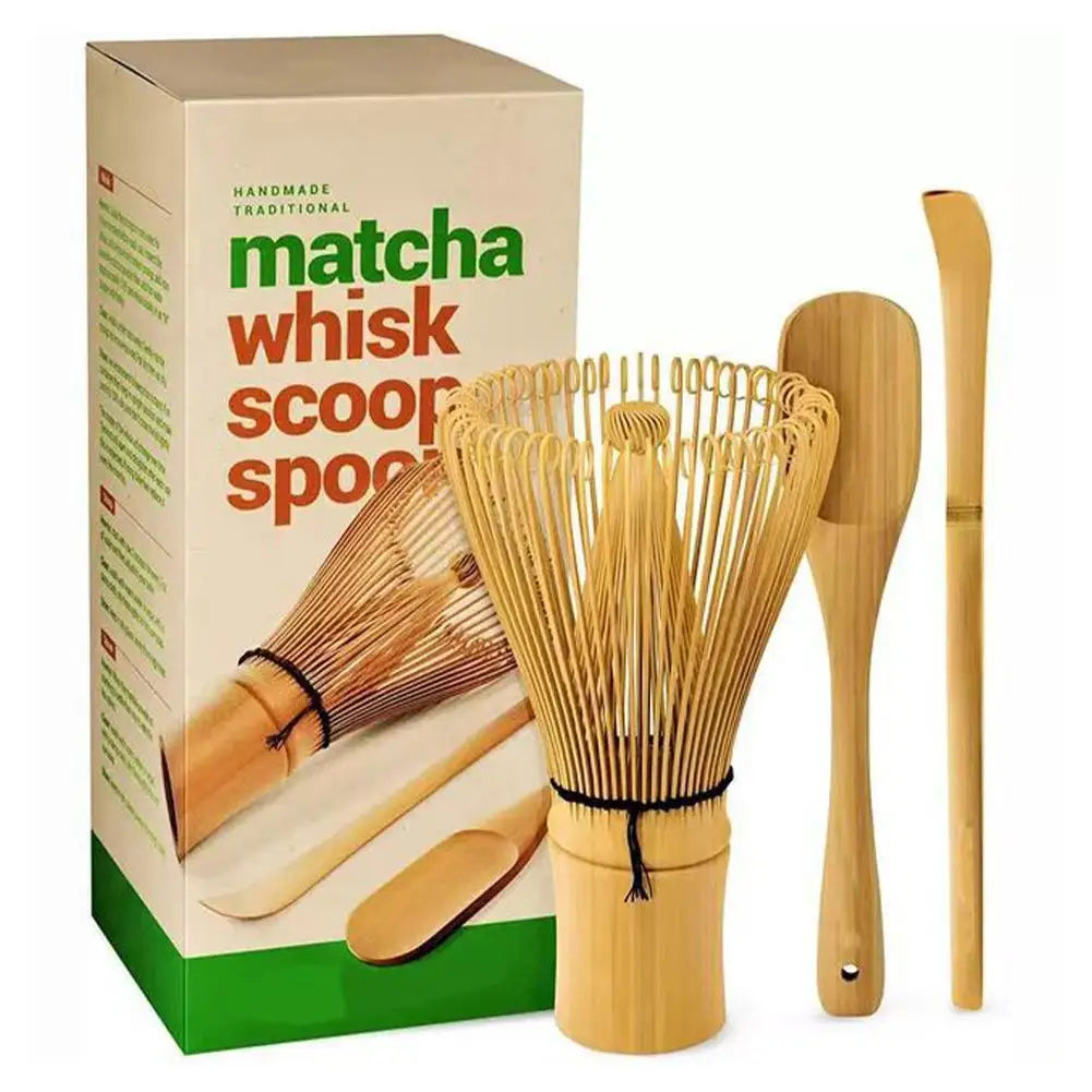 Authentieke bamboe matcha garde whisk klopper set