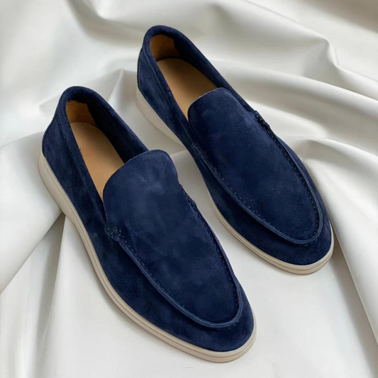 Redden - Casual instappers van suède loafers