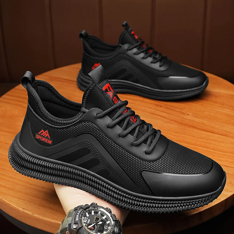 DarkMtrz - Iconische full black sneaker mannen