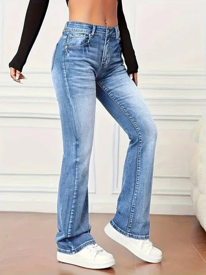 Emilijah - Dames high-waisted flared jeans