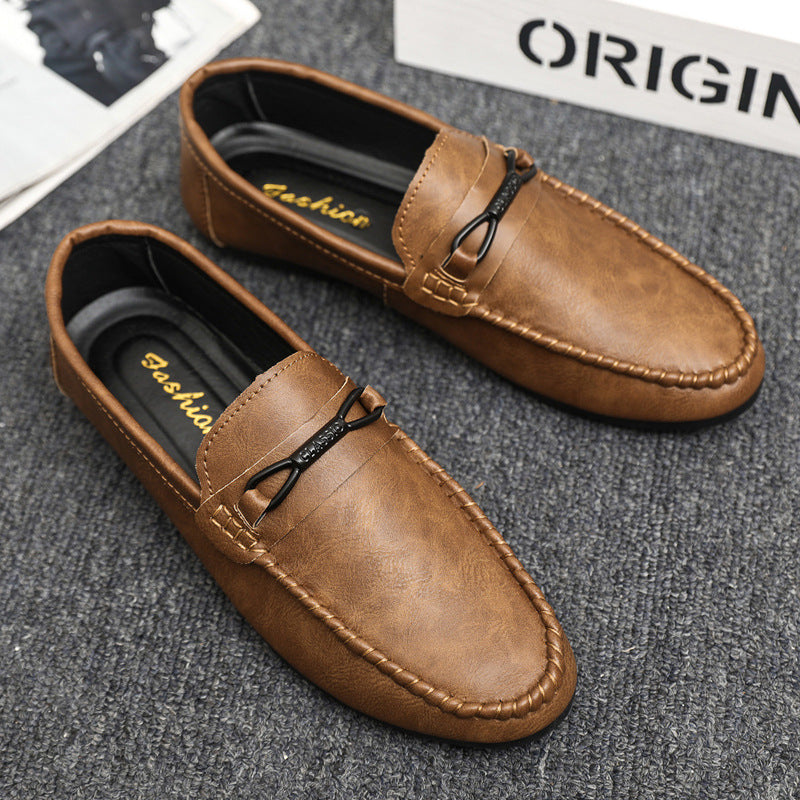 Reid  - Klassieke Leren Loafers