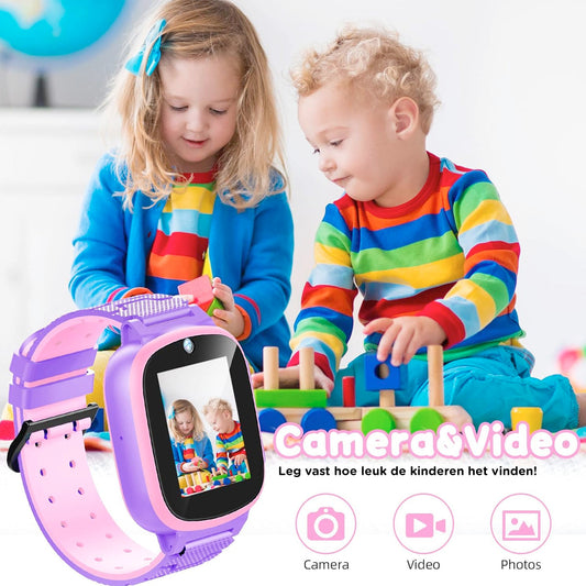 Innovatieve smartwatch voor kinderen met LBS-tracking en noodknop