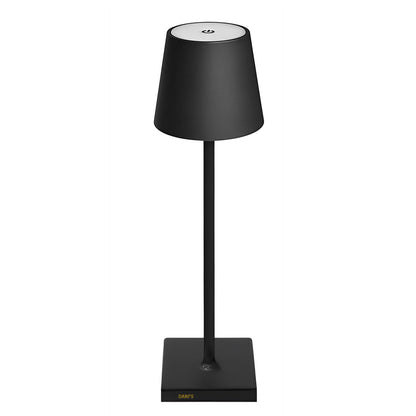 Minimalistisch design zwart nordic USB draadloos tafellamp LED mobiel