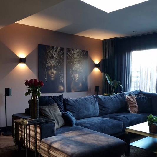 LuxLight - Slimme kabelloze LED design wandlamp