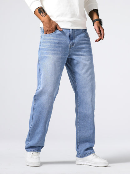 Losse Denim Broek - Angelo