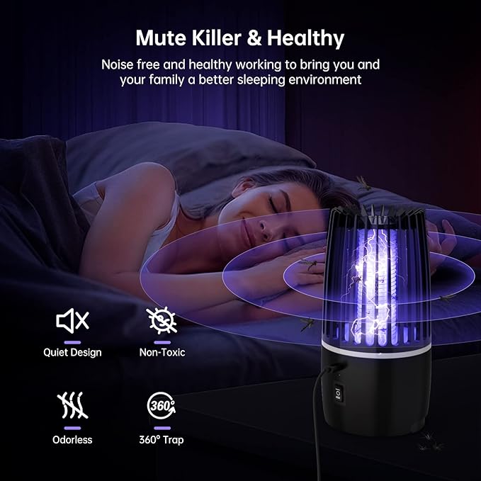 Electric Insect Killer - Elektrische Insectenlamp voor in huis, Camping of Tuin