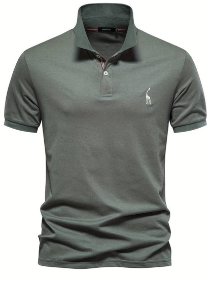 Gian - Poloshirt met zachte ademende stof