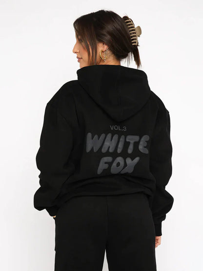 White Fox - Stijlvolle LoungeSet Jogging Huispak dames