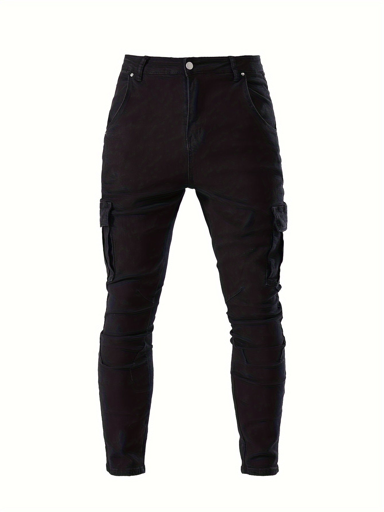 Heren Casual Cargo Rekbare Skinny Jeans - Patrick