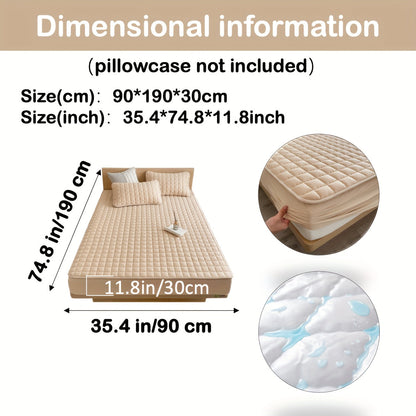 Waterdichte Gewatteerde Matrasbescherming Tegen Morsen, Vlekken en Vocht