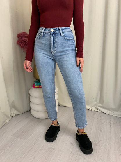 Elise Chique Mom Jeans | Klassiek Denim met een Trendy Twist