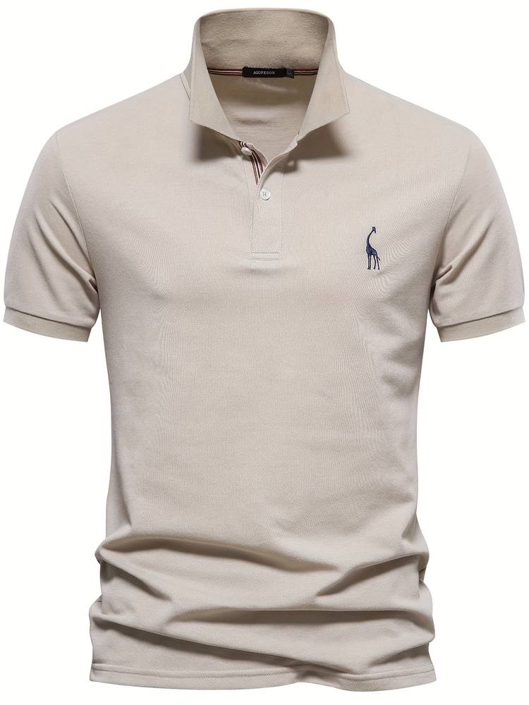 Gian - Poloshirt met zachte ademende stof