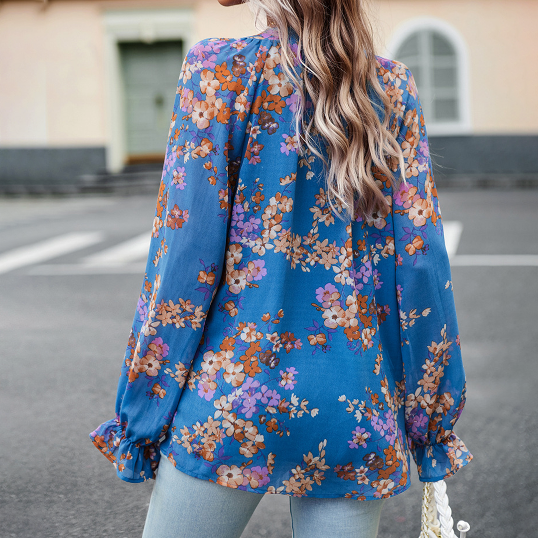 Blossom & Lace - Modieuze bloemenblouse