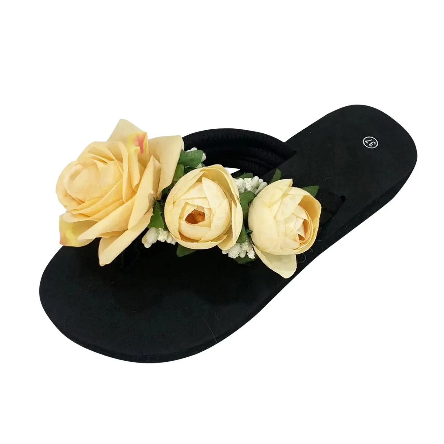 Lila - Zomerse Bloemen Sandalen