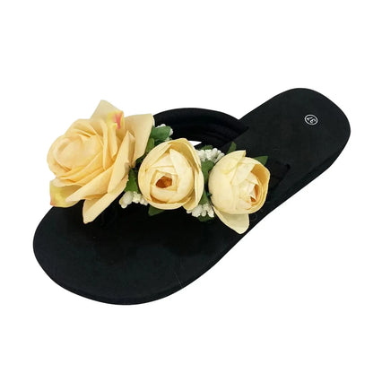 Lila - Zomerse Bloemen Sandalen