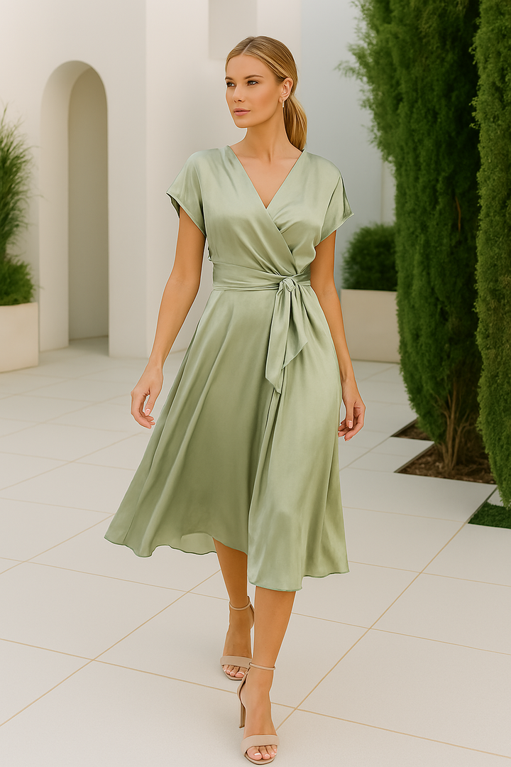 Firosa | Graceful Avondjurk met een Vleugje Glamour