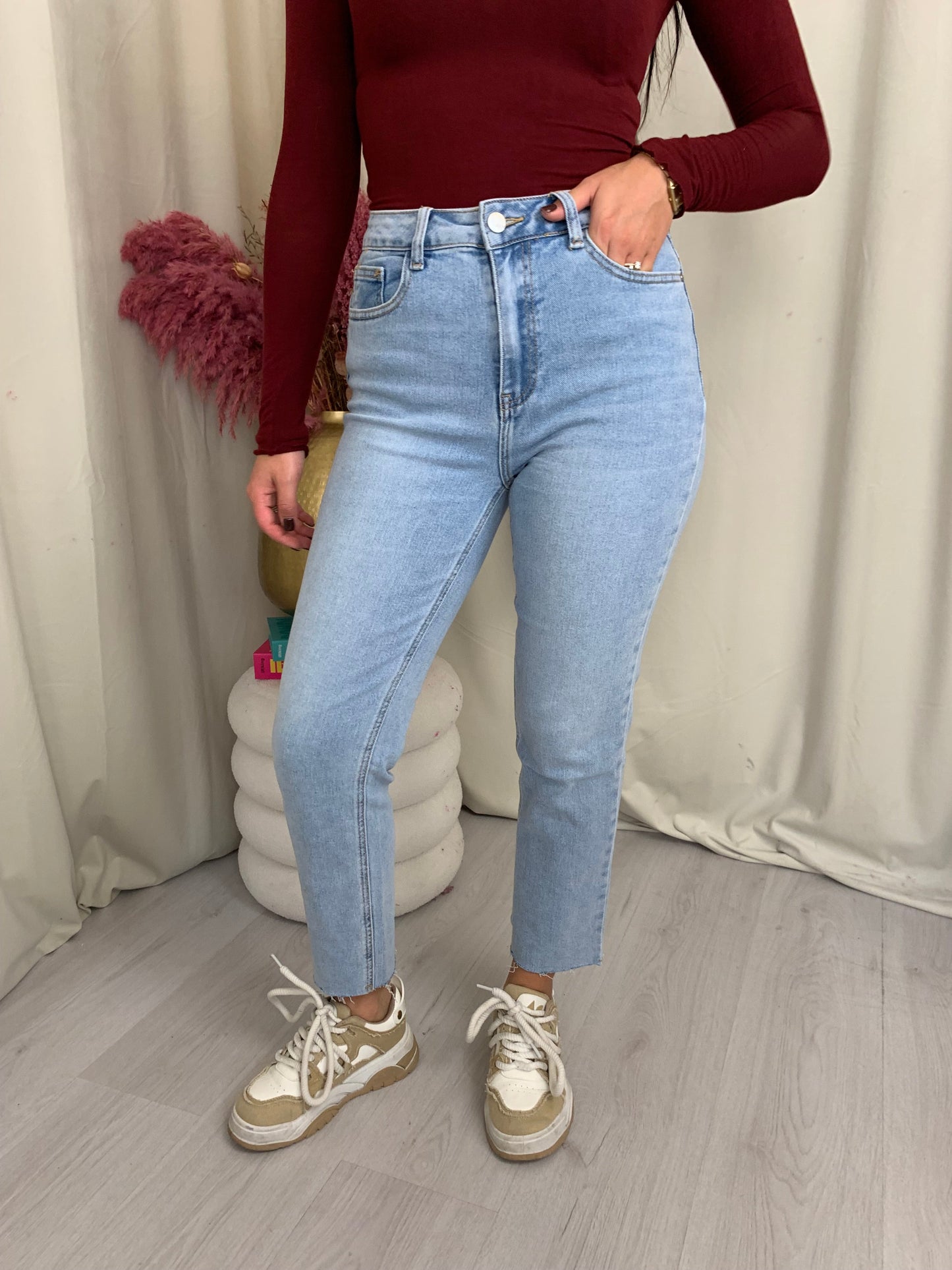 Elise Chique Mom Jeans | Klassiek Denim met een Trendy Twist