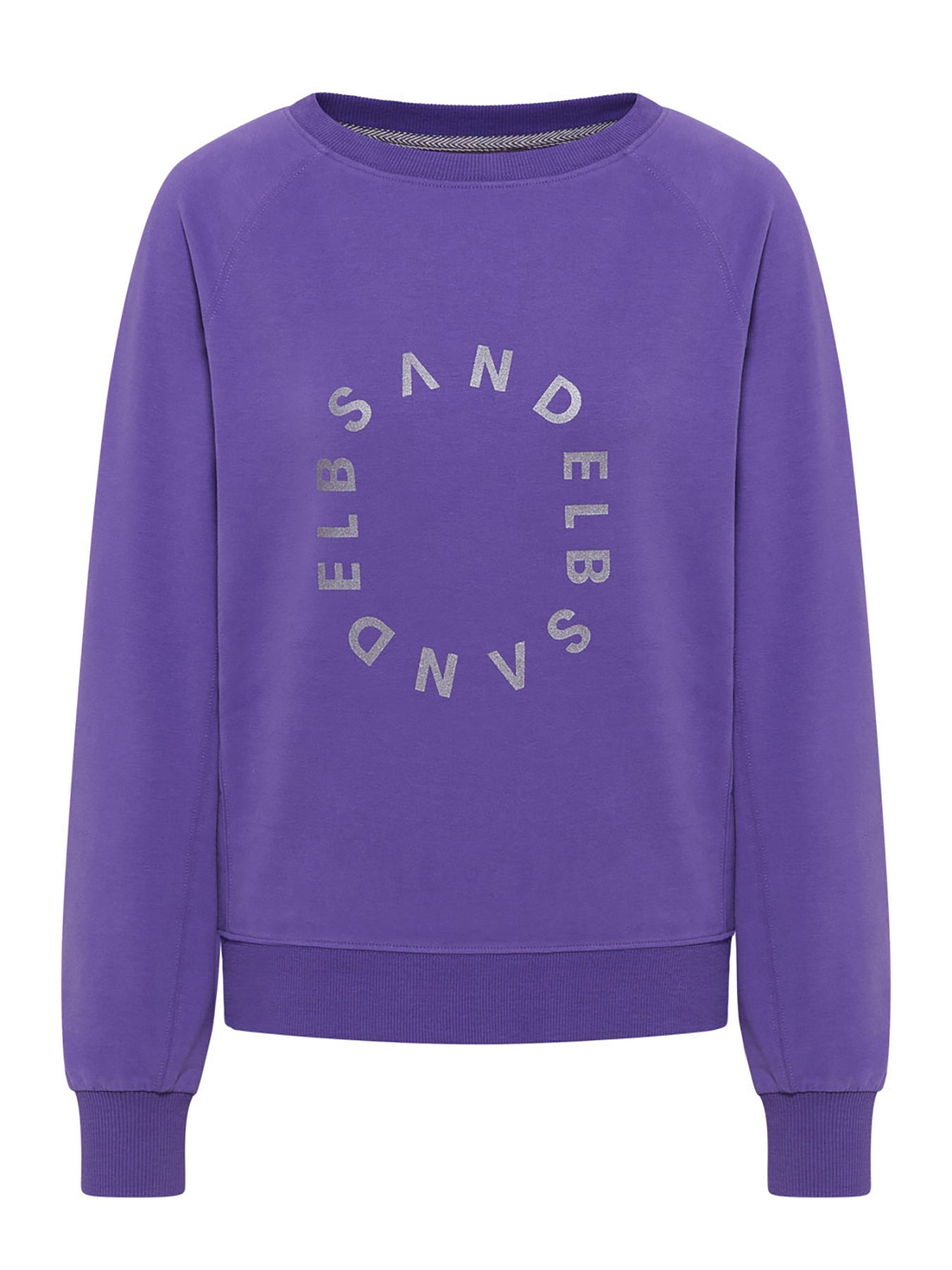 Bronte - Sweatshirt met graphic text en relaxte pasvorm