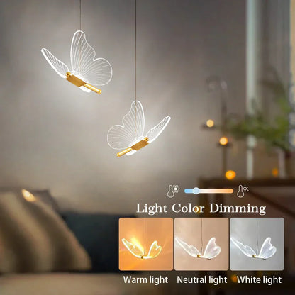 DreamsLight | Magische LED vlinder hanglampen kinderkamer