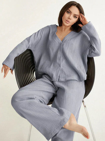 Krishia - Oversized Relaxed Loungewear Set