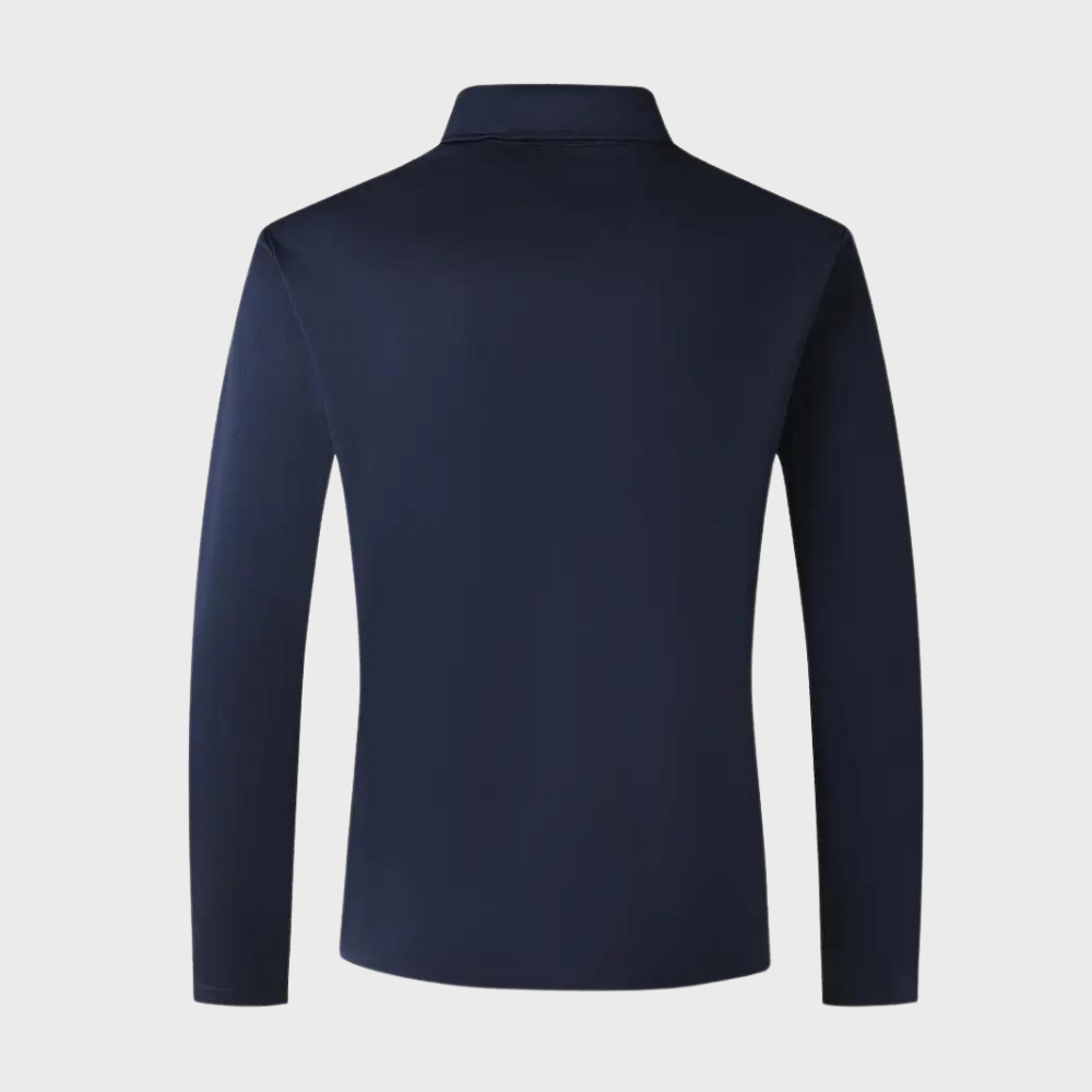 Jeroen - Heren longsleeve ruit details