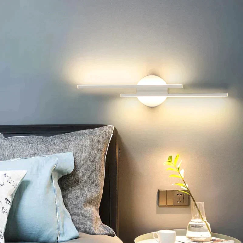 Minimalistische modern design wandlamp LED slaapkamer