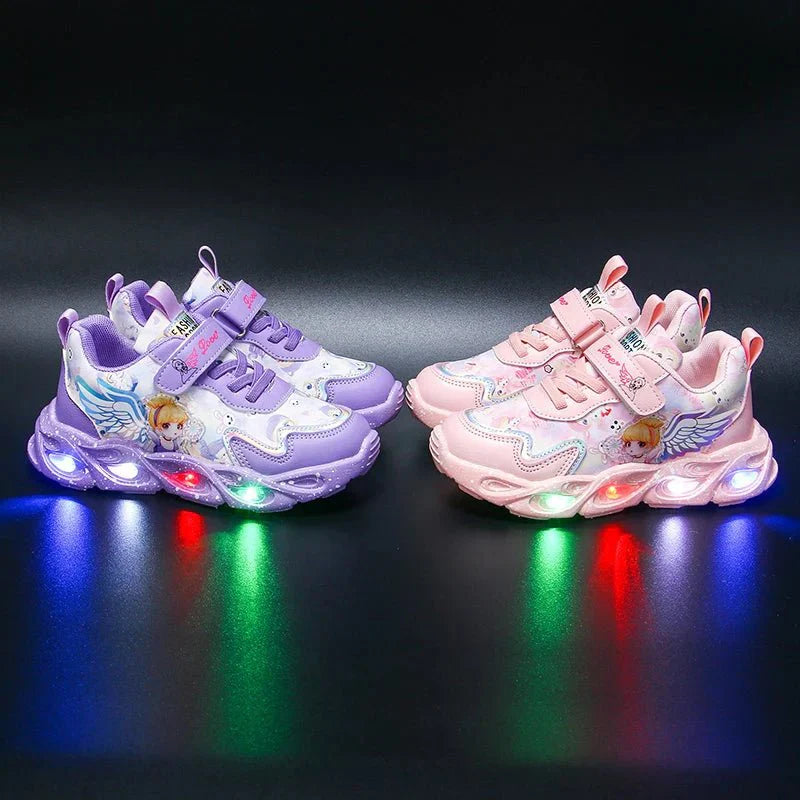 Janzie - LED Lichtgevende Sneakers voor Kinderen