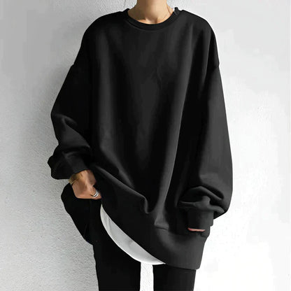 Loraine - Lange oversized sweater trui voor dames