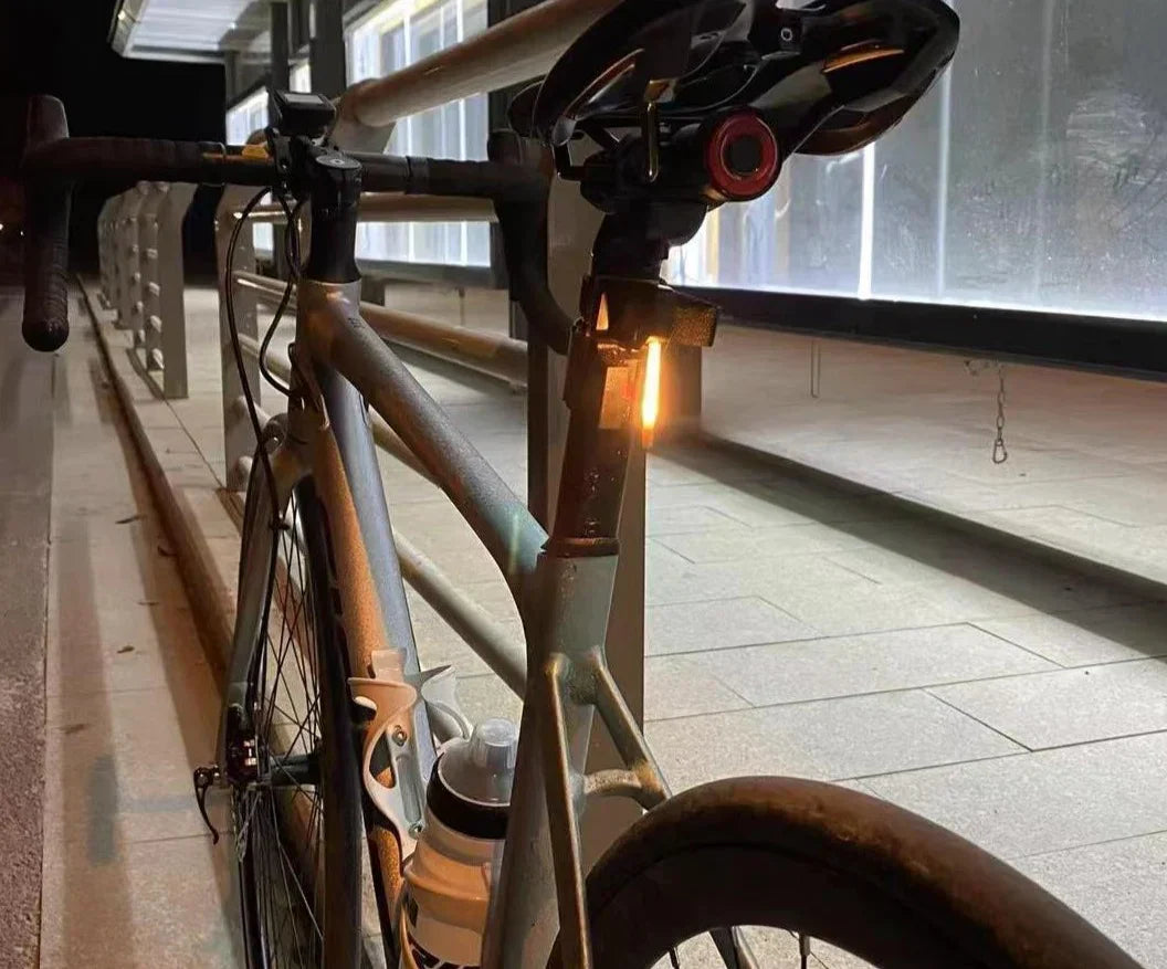 Dynamic LED fietslamp - Innovatief minimalistisch design singlespeed caferacer