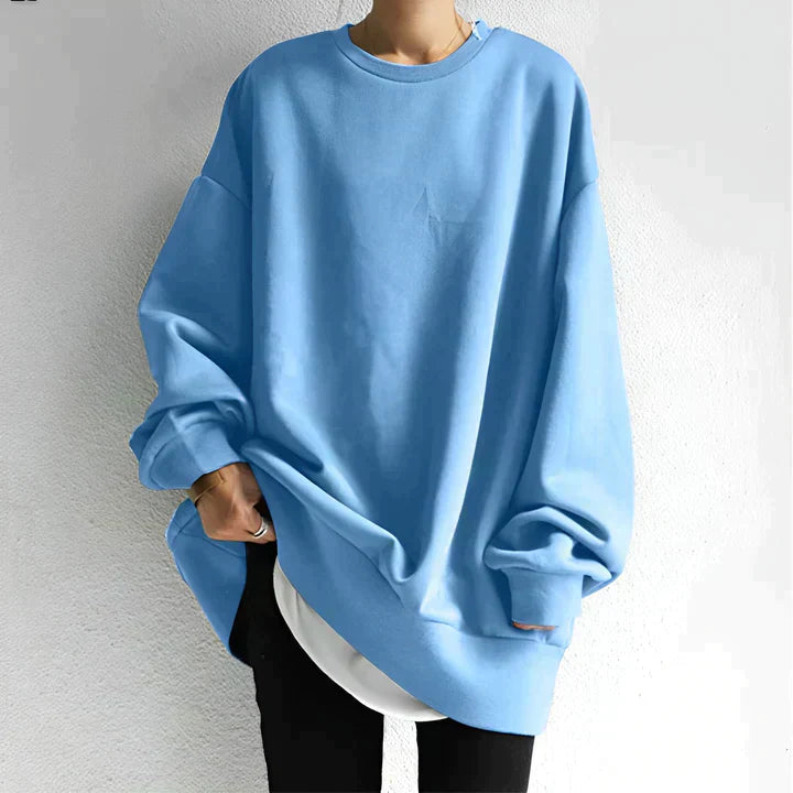 Loraine - Lange oversized sweater trui voor dames