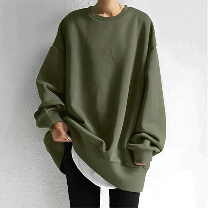 Loraine - Lange oversized sweater trui voor dames