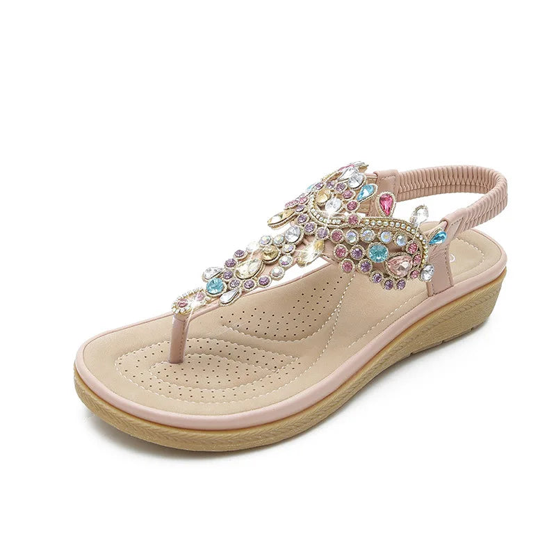 Britt - Boho sandalen jewels