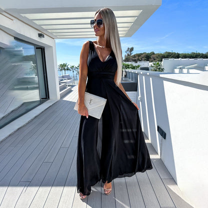 Laura - Gala jumpsuit flare broek