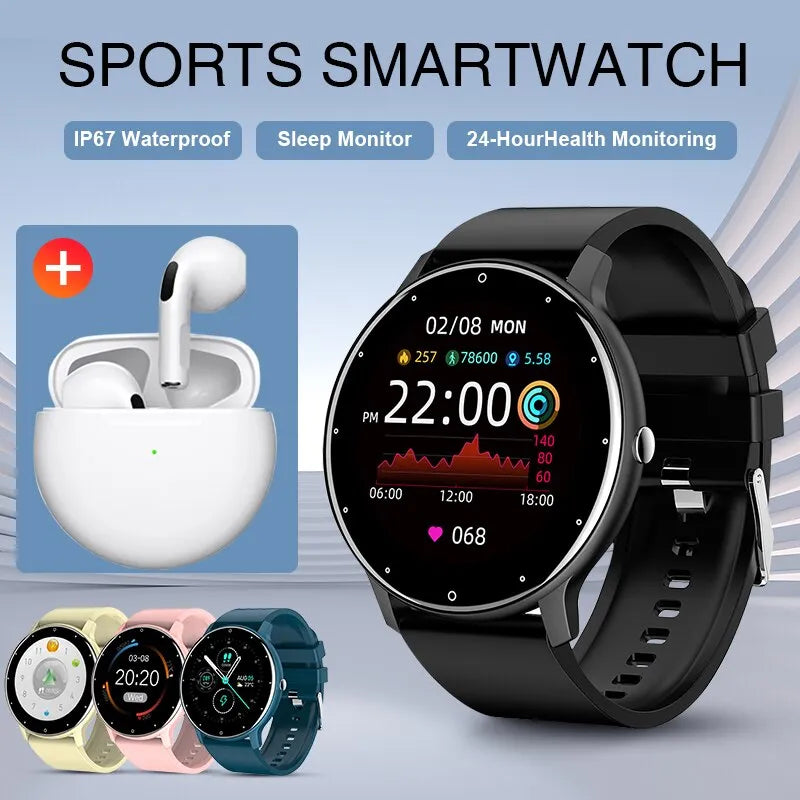 FitSmart - Slim Sporthorloge | Real-time Activiteitentracker | Actieve Levensstijl