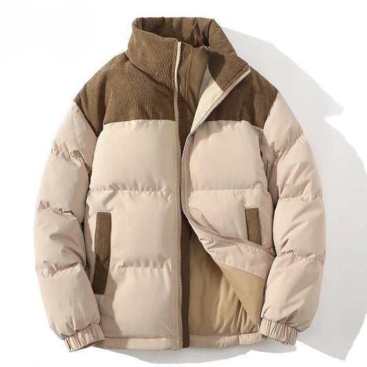 Ben Wilson | Gezellige Corduroy Puffer Jacket voor Casual Uitjes