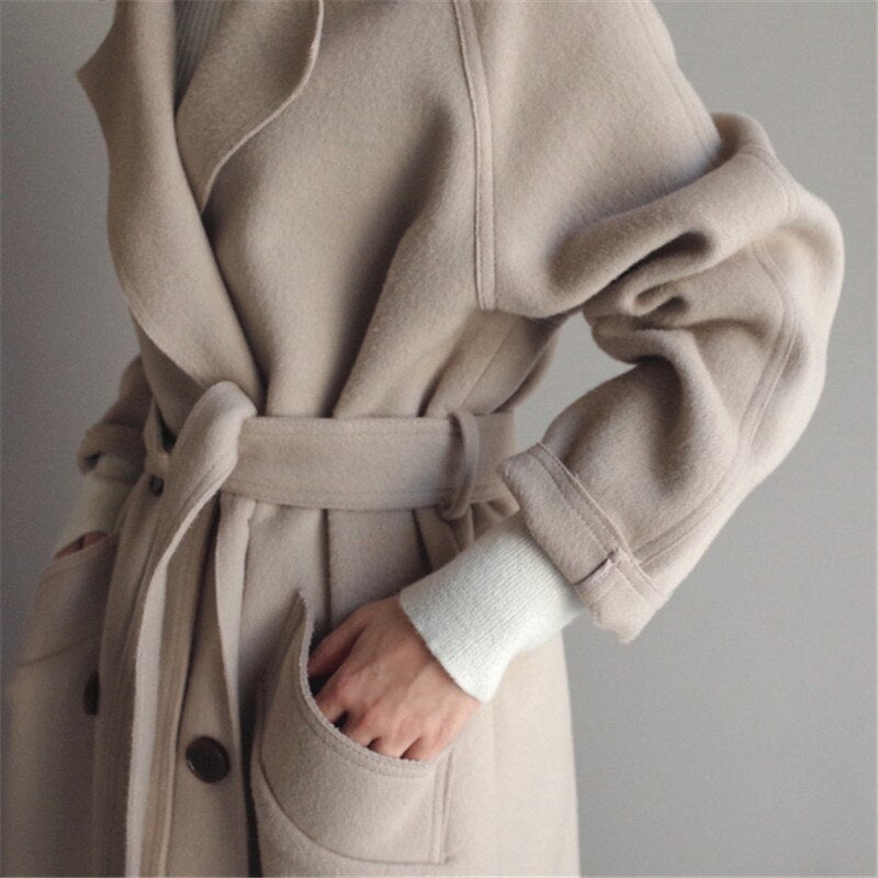 Elegante dames trenchcoat - Sabina