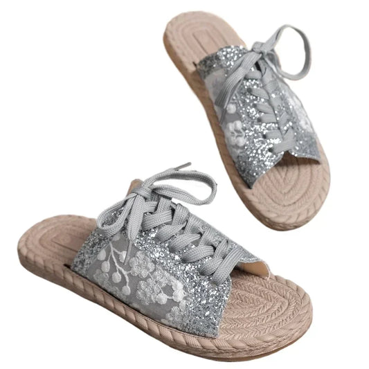 Sunny - Boho strandslipper voor de zomer