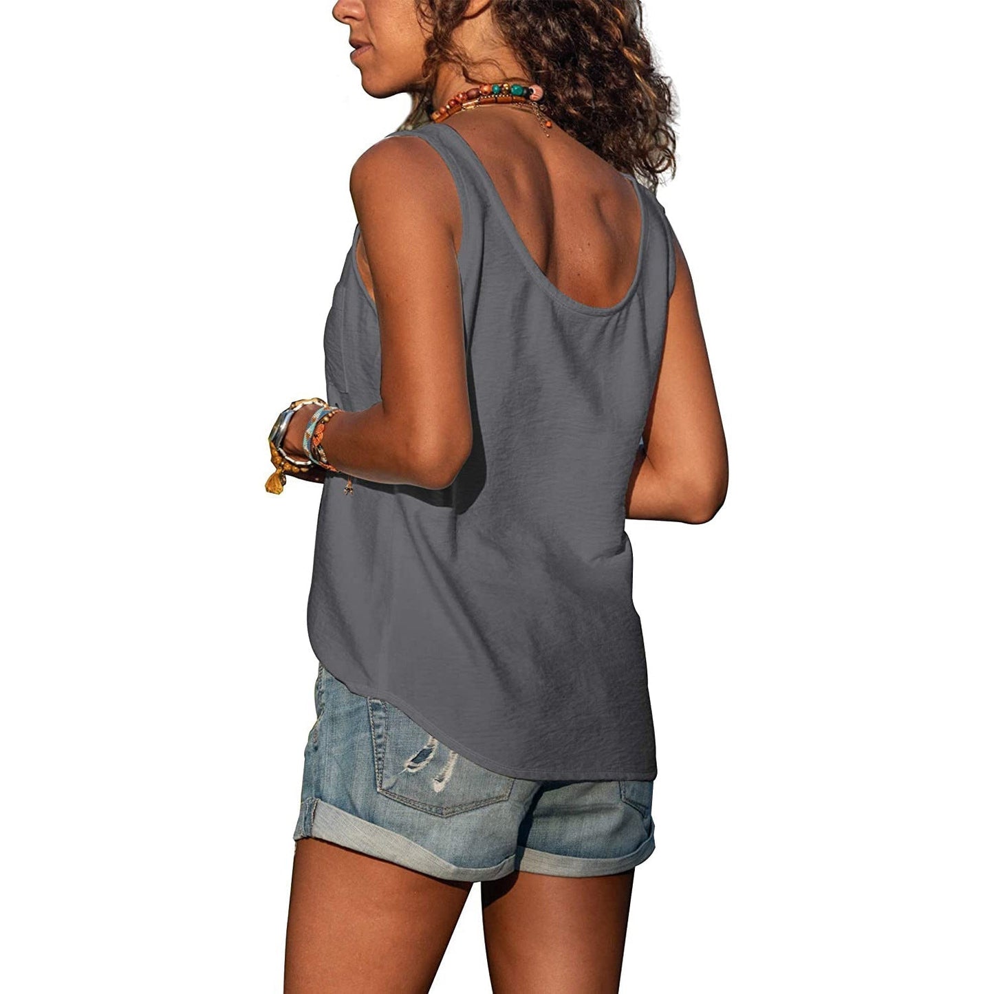 Jetske - Zomerse boho dames tanktop