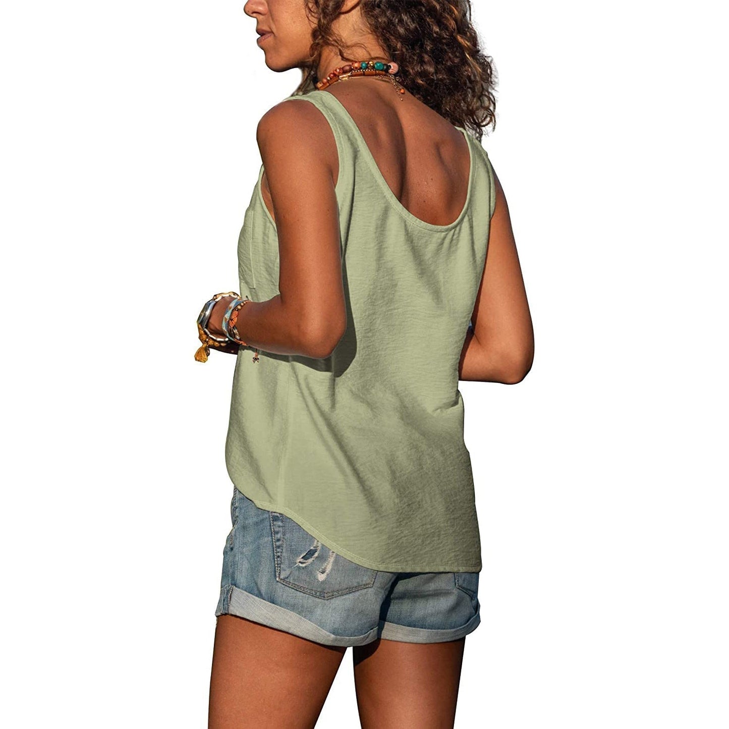 Jetske - Zomerse boho dames tanktop