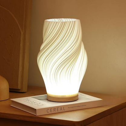 Wavy Ribbed Lamp